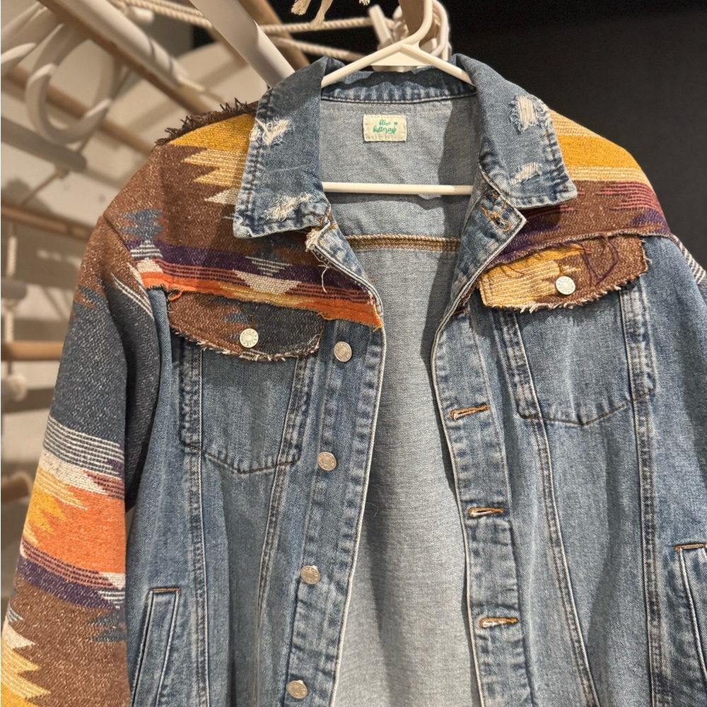Denim Blue Buttercup Jean Jacket